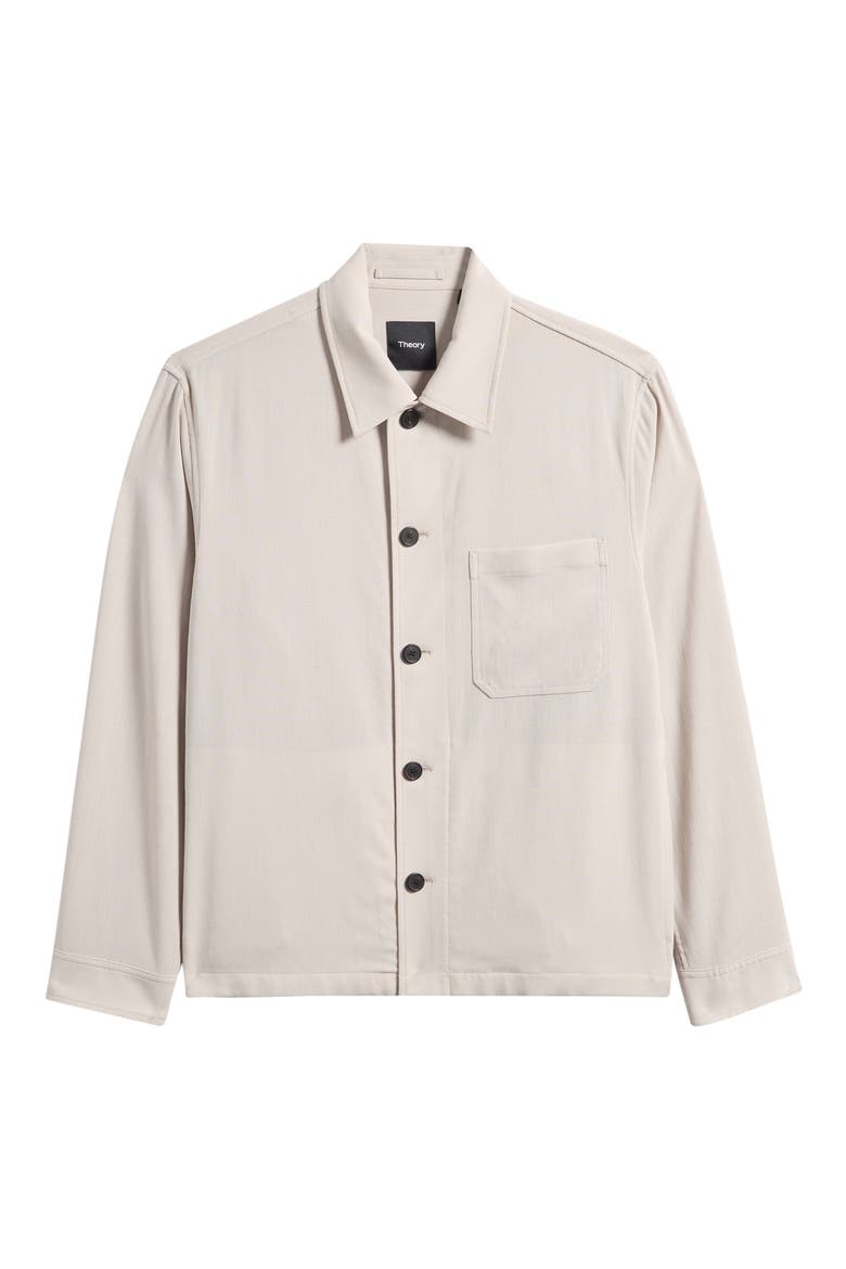 Performance Shirt Jacket, Main, color, SILVER CLOUD