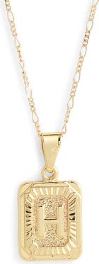 Bracha Initial Pendant Necklace
