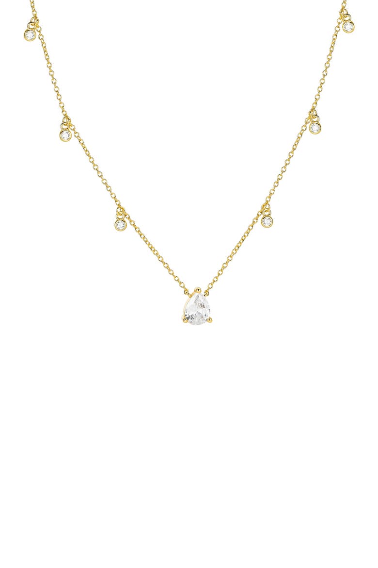 Miles Crystal Choker, Main, color, Gold