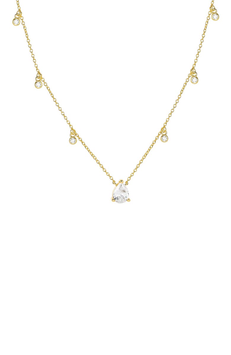 Untamed Petals Miles Crystal Choker, Main, color, Gold