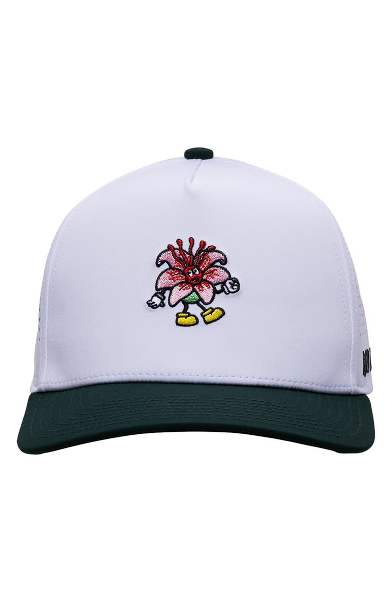Bad Birdie Azalea Embroidered Masters Trucker Hat, Alternate, color, Pine Grove