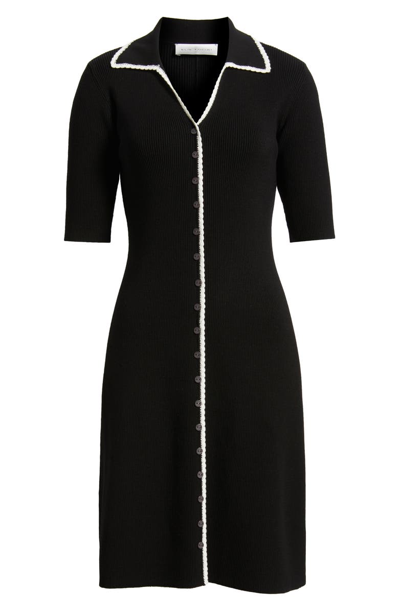 Elie Tahari The Sonja Rib Knit Sweater Dress, Alternate, color, 