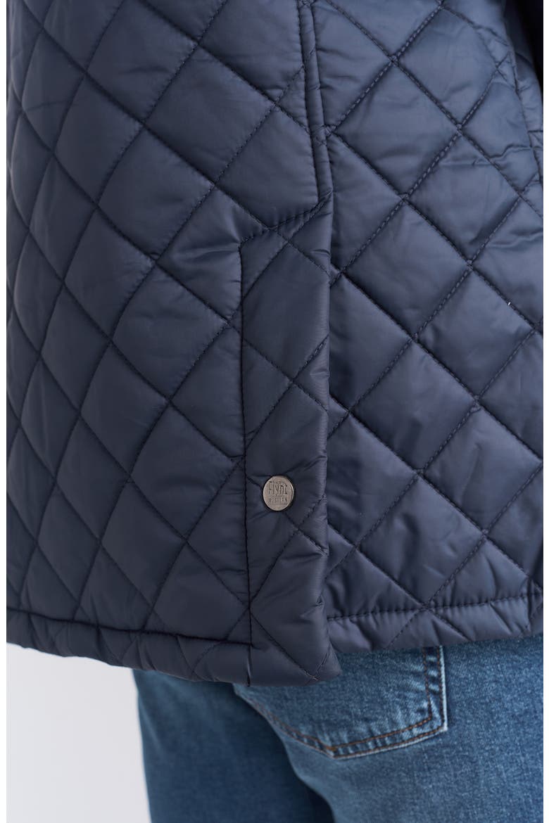 Diamond Quilted Jacket, Alternate, color, NAVY