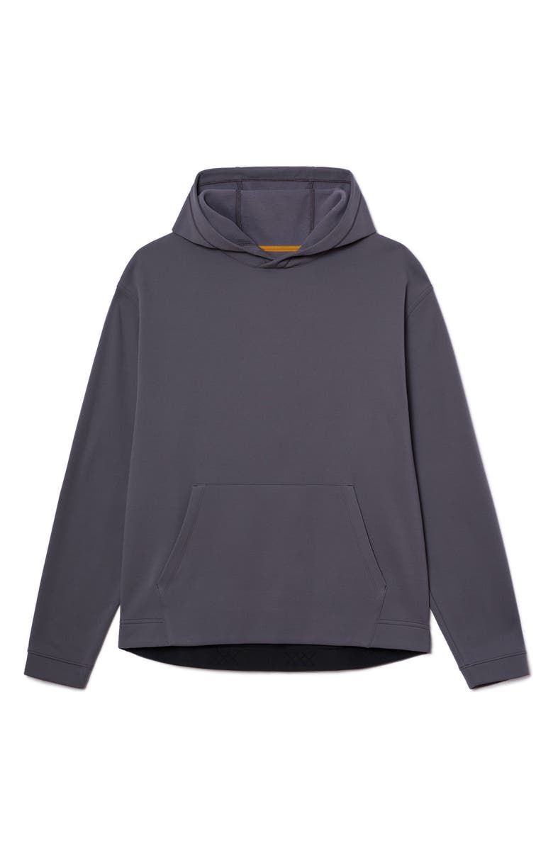 Rhone Range Relaxed Fit Fleece Hoodie, Alternate, color, Gravel