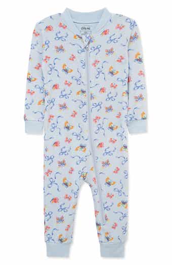 Little Me Bow Snug Fit One-Piece Pajamas