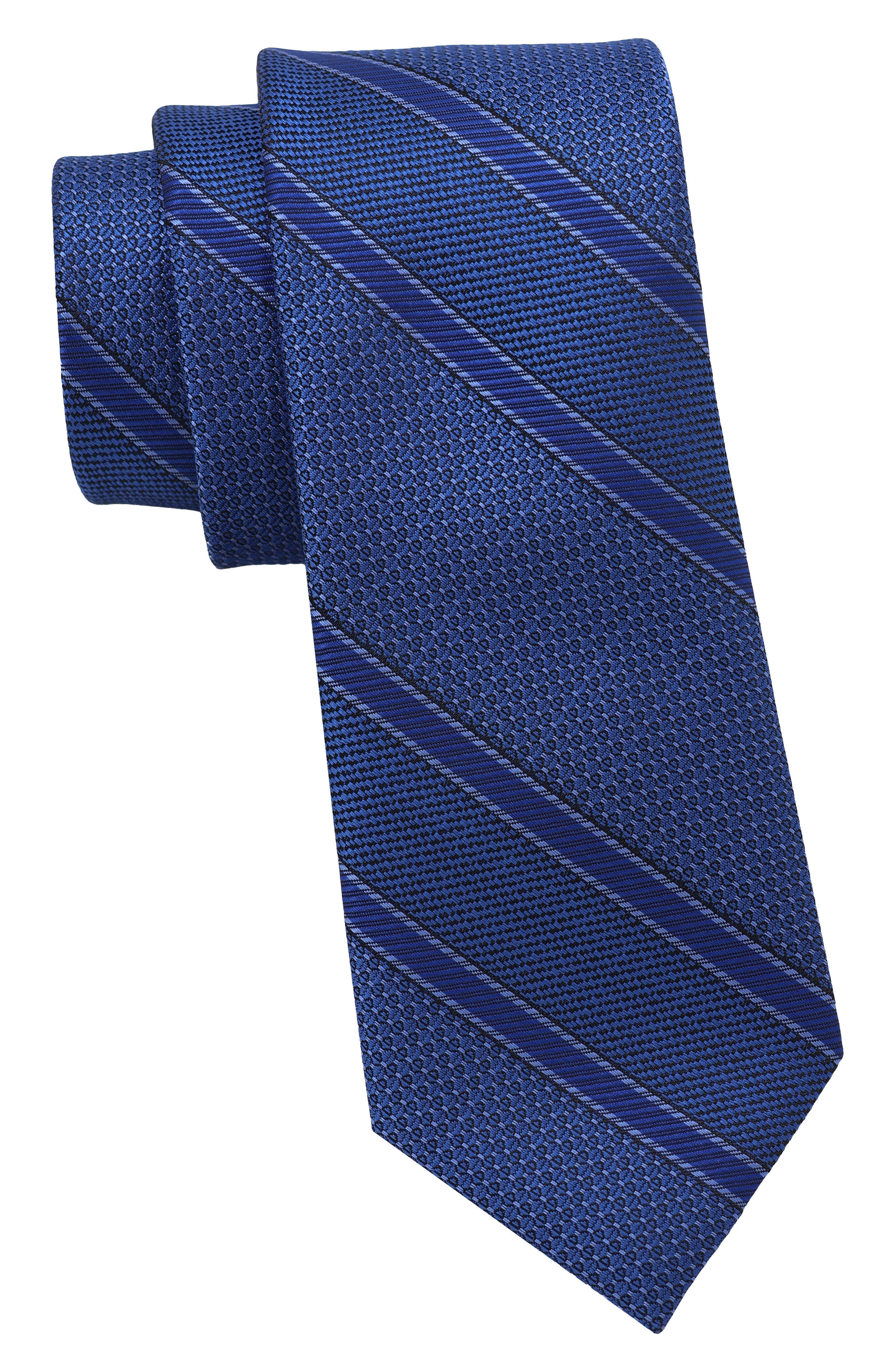 Textured Stripe Tie