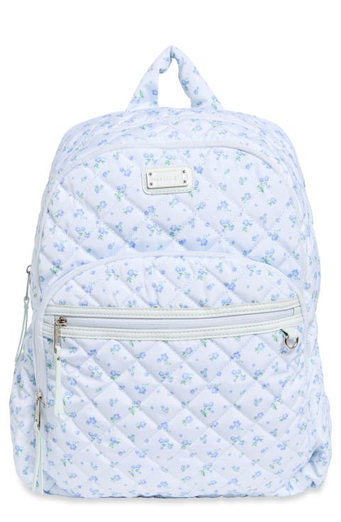 Kids' Quilted Backpack & Lunch Box Set