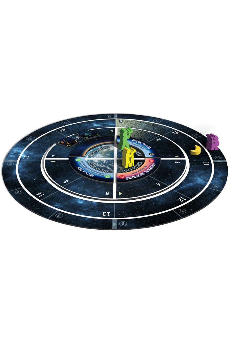 The Search for UAPS Strategy Board Game, Alternate, color, Multicolored