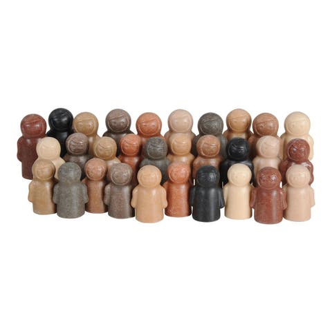 Sensory Stones Little People Like Me - Families - 30 Pieces