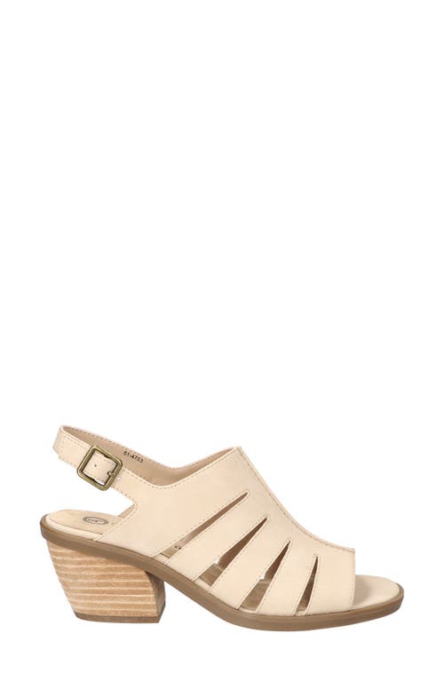 Bella Vita Rhodes Slingback Sandal In Brown