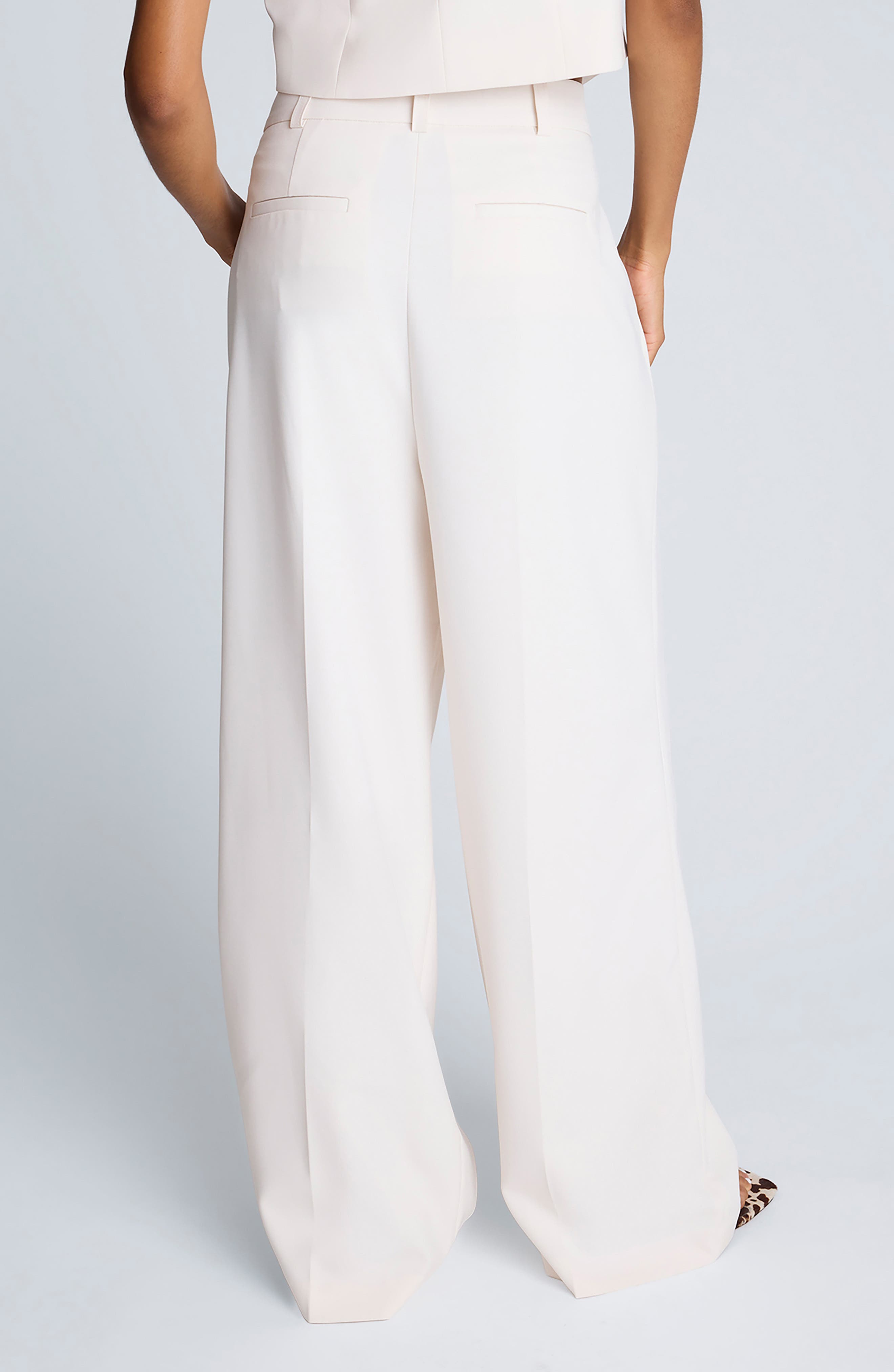 Double Pleat Twill Pants - image 2