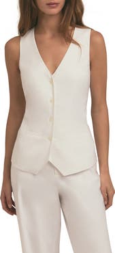 Favorite Daughter The Jones Linen Blend Vest