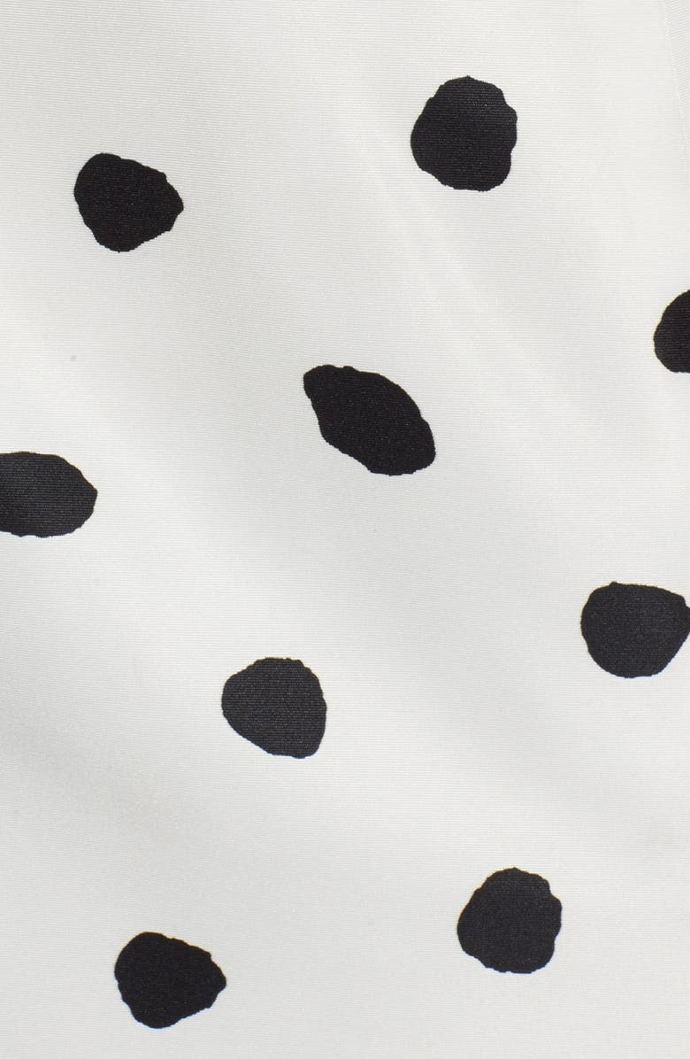 Sherri Hill Embellished Lace Crop Tank & Dotted Mermaid Skirt, Alternate, color, 