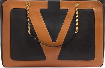 Valentino Garavani Large Viva Superstar Leather Shopper