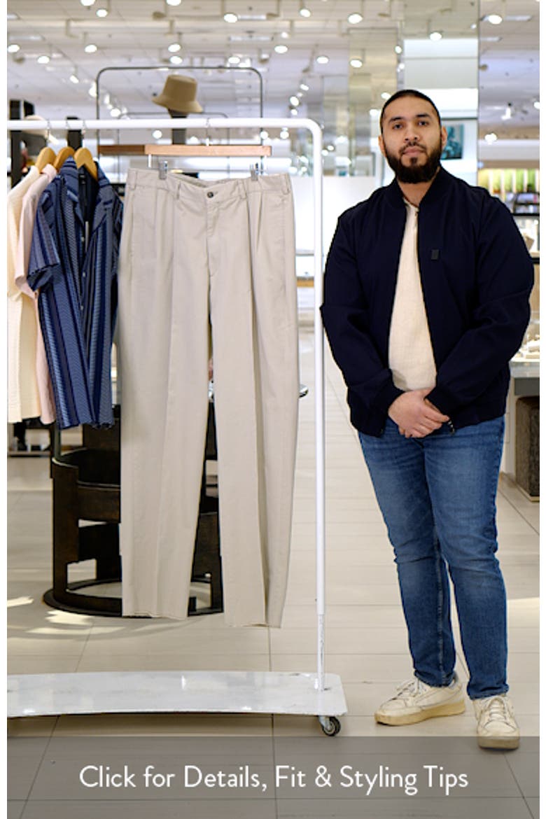 Charleston Khakis Pleated Chino Pants video