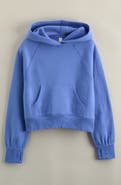 Zella Girl Kids' Kanga Cloud Cotton Blend Hoodie