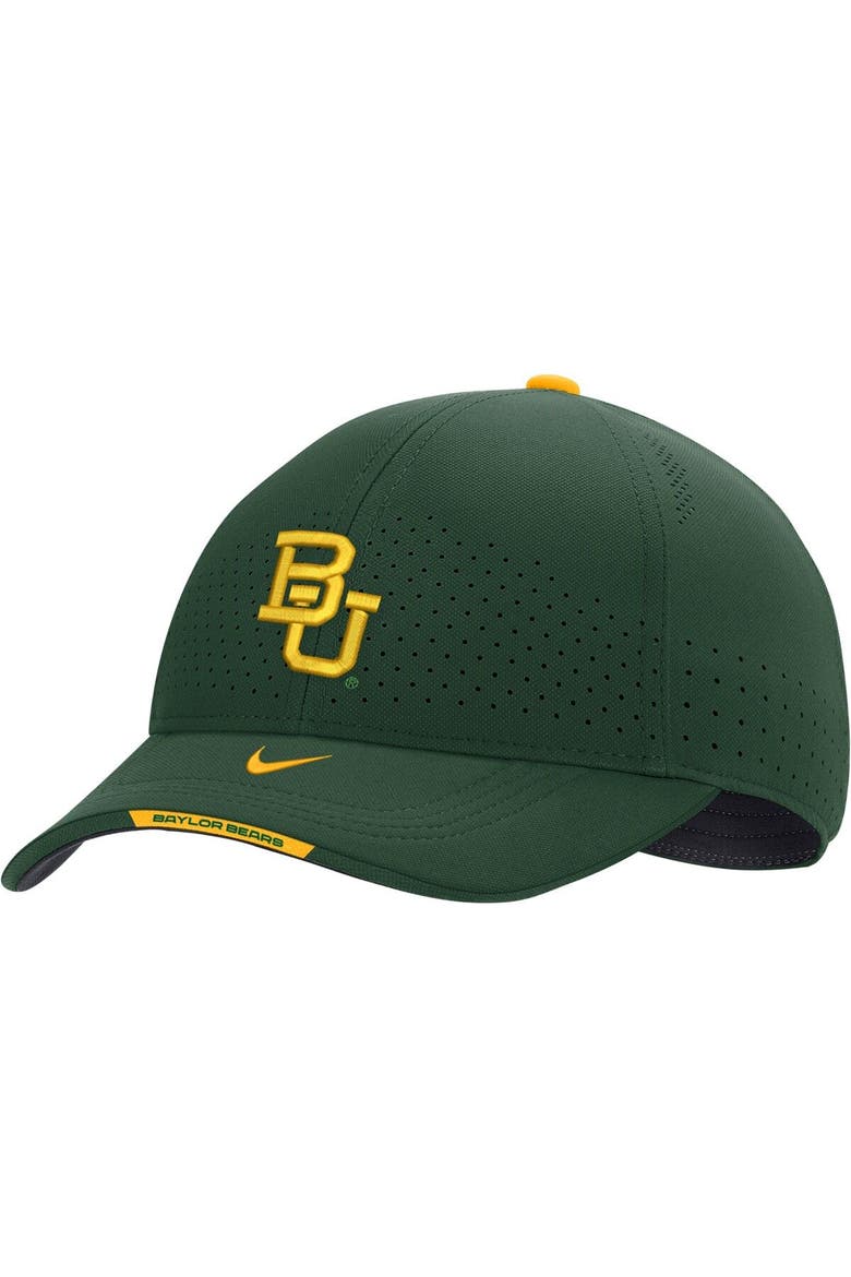 Men's Nike Green Baylor Bears 2022 Sideline Classic99 Swoosh Performance Flex Hat, Main, color, Green