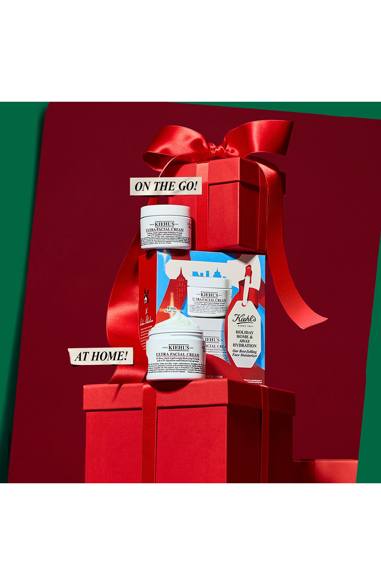 Kiehl's Since 1851 Holiday Home & Away Hydration Gift Set $111