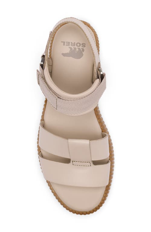 Sorel Ona Ave Ankle Strap Sandal In Crushed Clay/gum