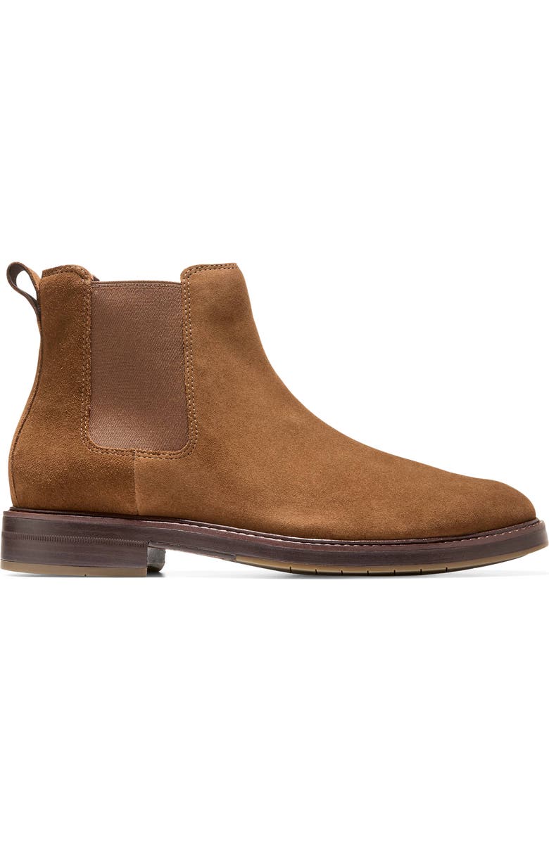 Cole Haan Judson Grand Chelsea Boot, Alternate, color, Spiced Brown Suede
