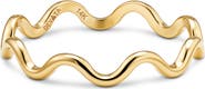 DEVATA Devata Wavy Ring in 14K Gold