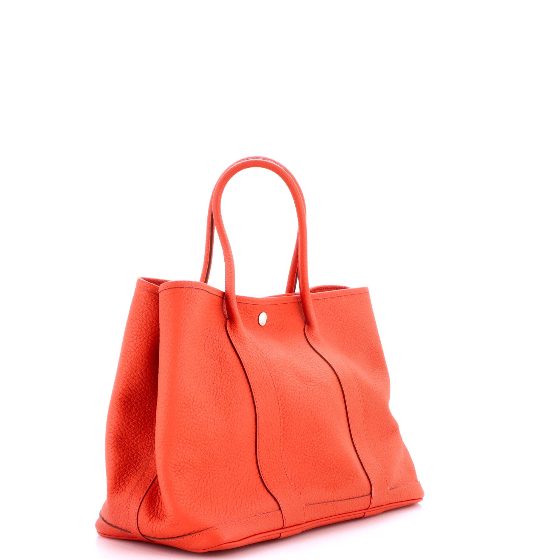 Garden Party Tote Leather 36, Alternate, color, Red