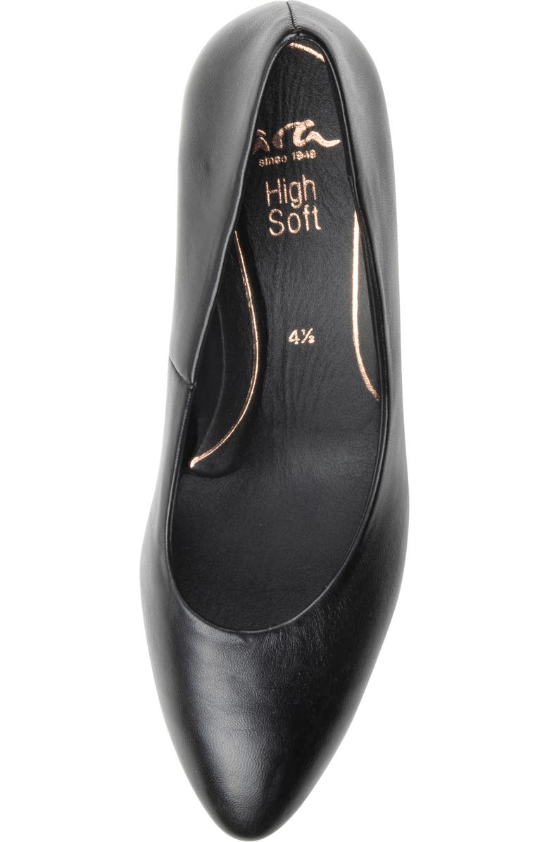 ara Lancashire Pump, Alternate, color, Black Nappa