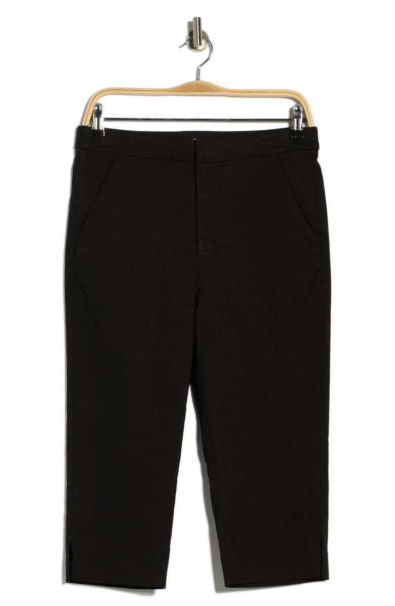 A.L.C. Bardot Linen Blend Pants, Main, color, Black