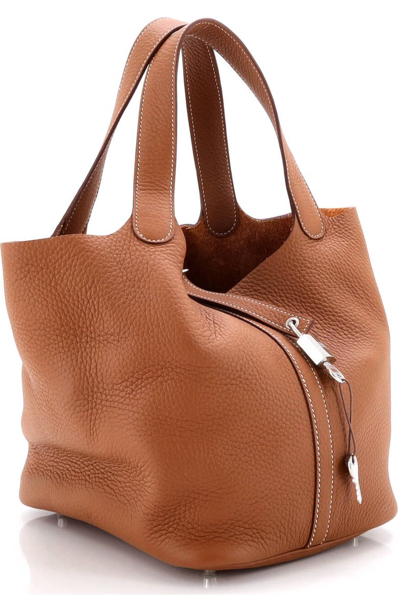 Pre-Owned Hermes Picotin Lock Bag Clemence MM, Alternate, color,