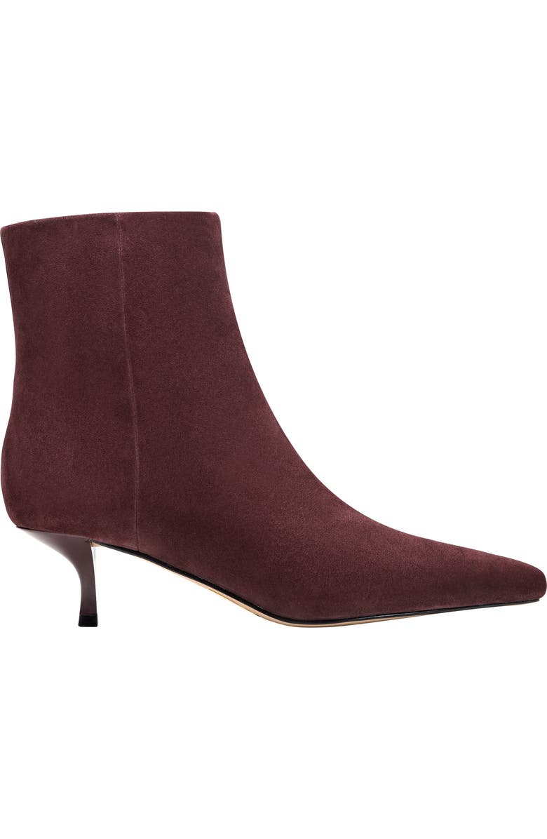 Marc Fisher LTD Kiona Kitten Heel Bootie, Alternate, color, Dark Red