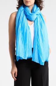 Eileen Fisher Whisper Crushed Silk Scarf