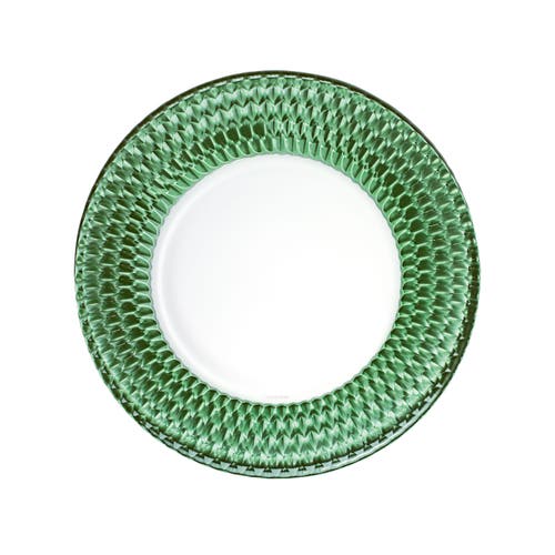 Villeroy & Boch Boston Set Of 2 Colored Buffet Plates In Green