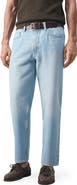 MANGO Crop Tapered Jeans