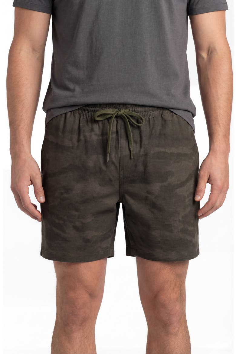 Hybrid Stretch Shorts, Alternate, color, ARMY SHADOW