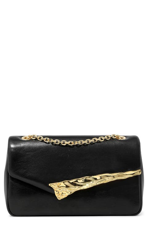 The Angular Leather Shoulder Bag