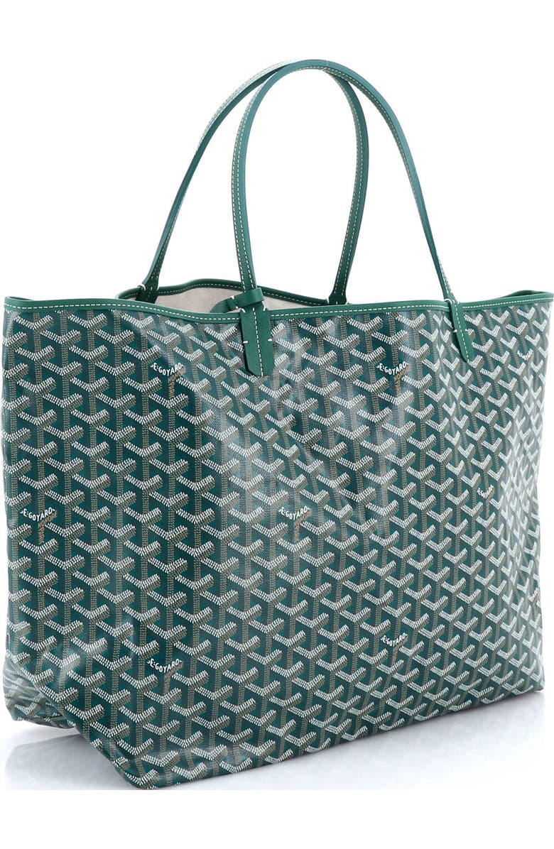 Pre-Owned Goyard Saint Louis Tote Coated Canvas GM, Alternate, color, Green