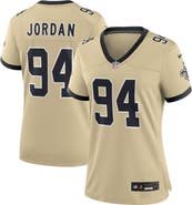 Nike Women's Nike Cameron Jordan Gold New Orleans Saints Gameday Golds Alternate Game Player Jersey