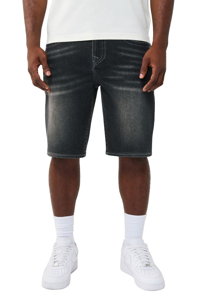 Bobby Denim Shorts, Main, color, SMOG OVERDYE BLACK WASH