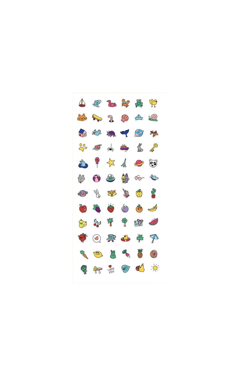 nailmatic Nails Nail Stickers For Kids, Alternate, color, Happy Nails