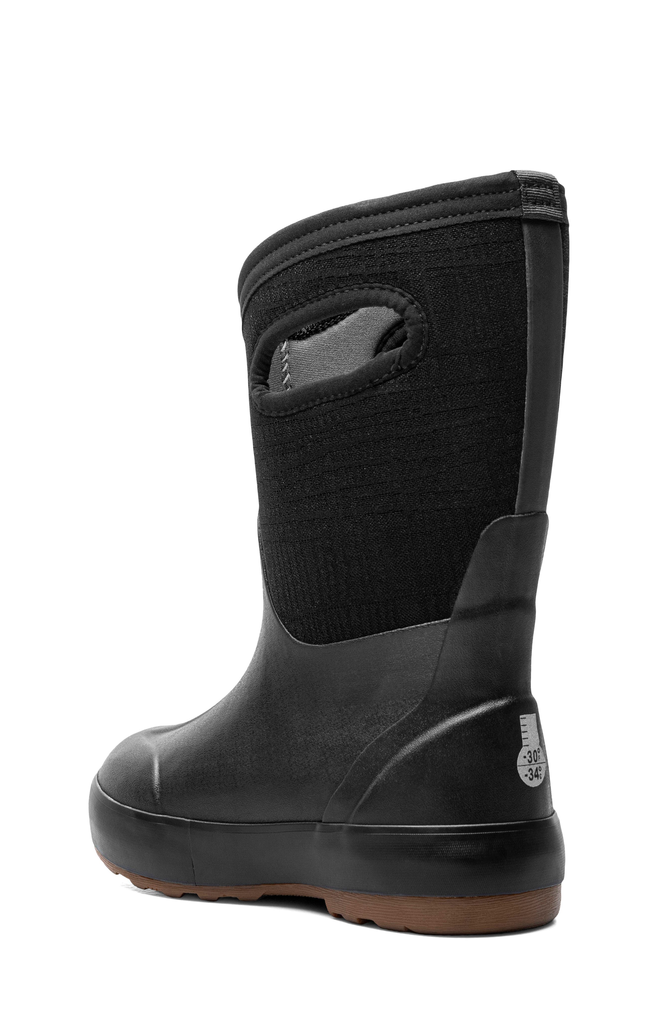 Kids' Classic II Waterproof Boot, Alternate, color, BLACK