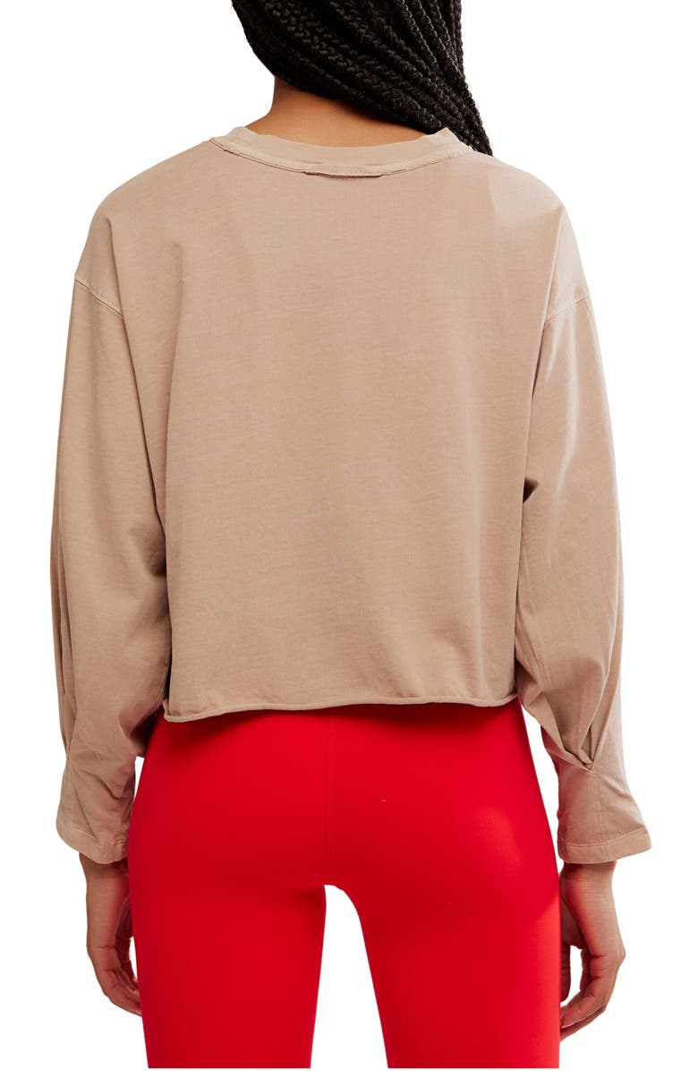 Free People FP Movement Inspire Pullover, Alternate, color, Sandy