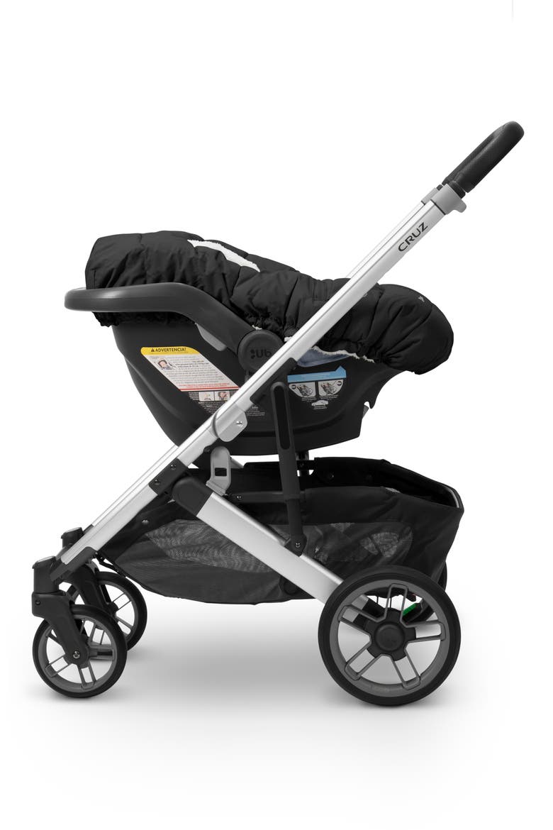 Jake CozyGanoosh Mesa Infant Car Seat Muff, Alternate, color, BLACK