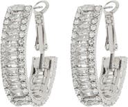 Tasha CZ Hoop Earrings