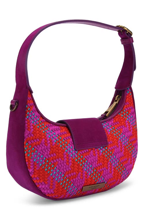 Kurt Geiger London Small Chelsea Hobo Bag In Open Pink