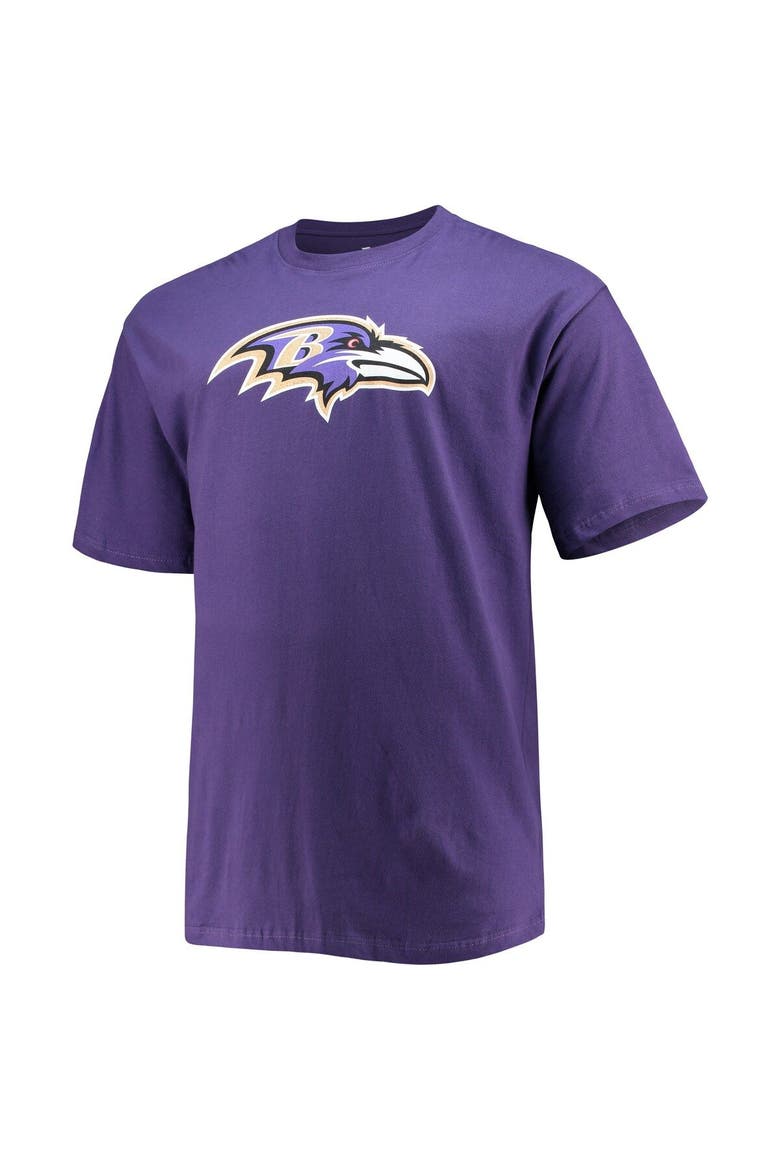 Men's Fanatics Branded Lamar Jackson Purple Baltimore Ravens Big & Tall Player Name & Number T-Shirt, Alternate, color, Purple