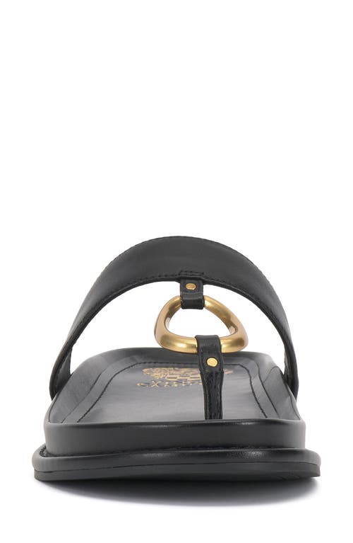 Vince Camuto Genri Flip Flop In Black