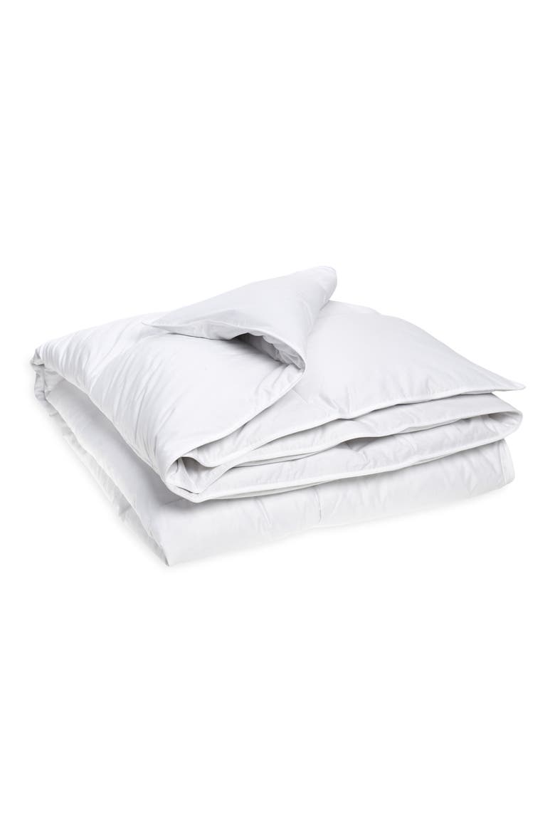 Ultraluxe All Season Down Comforter, Main, color, WHITE