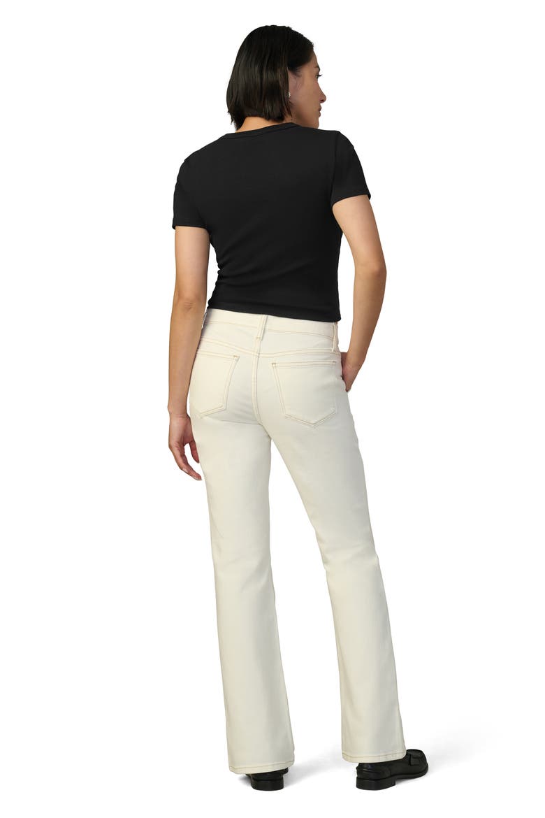The Provocateur Bootcut Jeans, Alternate, color, MILK