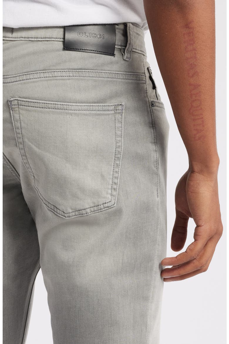 Nick DL Ultimate Knit Slim Jeans, Alternate, color, WASHED GREY KNIT