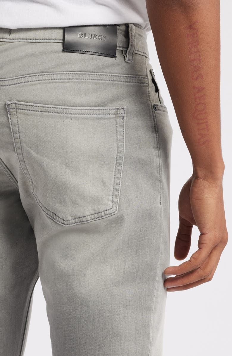 DL1961 Nick Slim Fit Jeans, Alternate, color, Washed Grey Knit